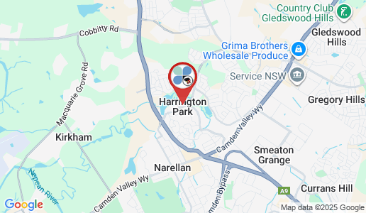 Harrington Park google map