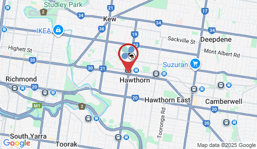 Hawthorne google map