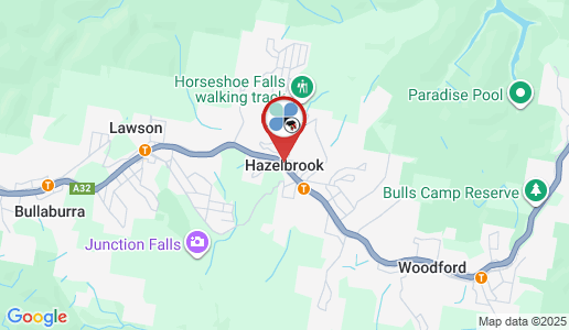 Hazelbrook google map