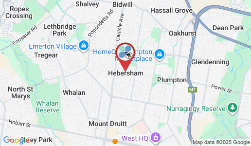 Hebersham google map