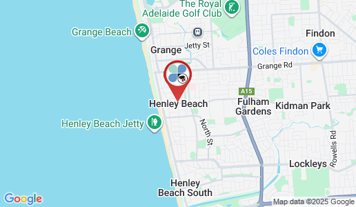 Henley Beach google map