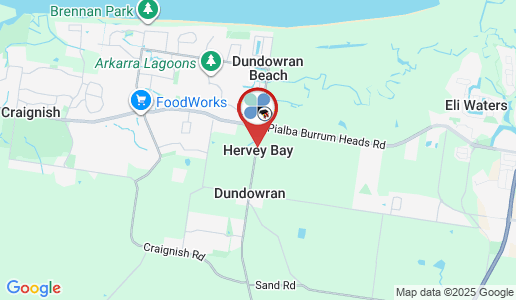 Hervey Bay google map