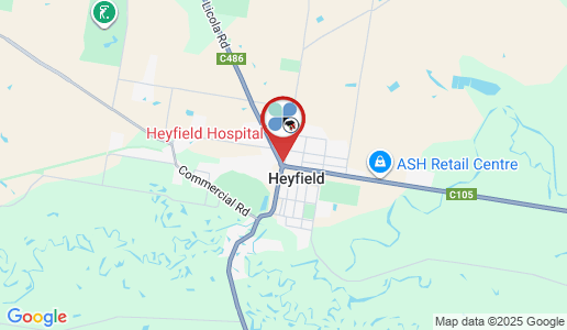 Heyfield google map