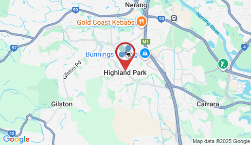 Highland Park google map