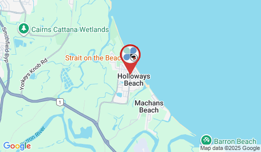 Holloways Beach google map