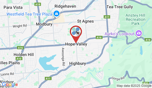 Hope Valley google map