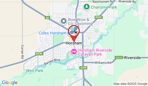 Horsham google map