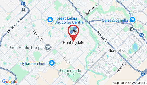 Huntingdale google map