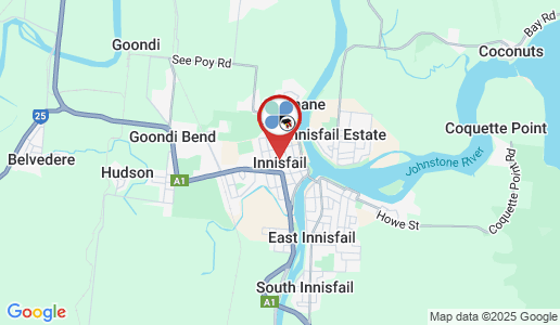 Innisfail google map