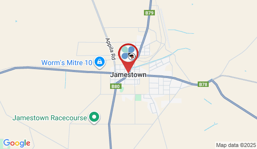 Jamestown google map