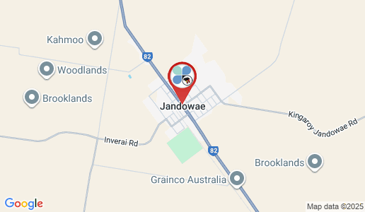 Jandowae google map