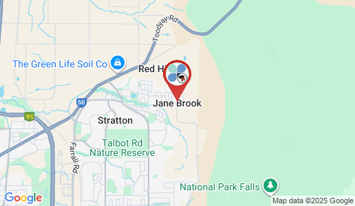 Jane Brook google map