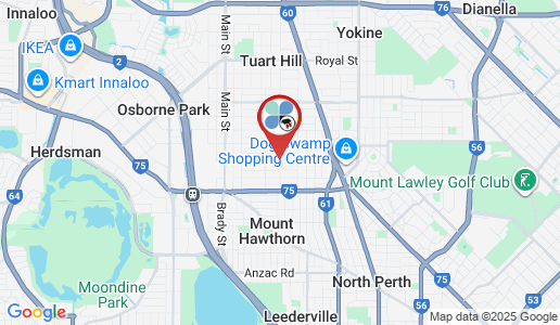 Joondanna google map