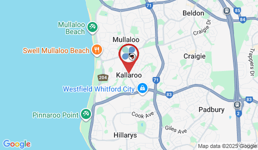 Kallaroo google map