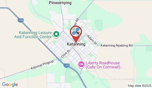 Katanning google map