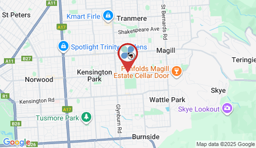 Kensington Gardens google map