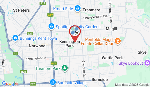 Kensington Park google map