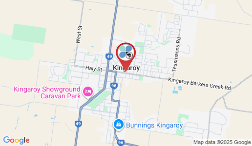 Kingaroy google map