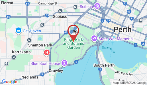 Kings Park google map