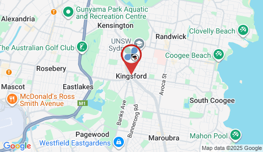 Kingsford google map