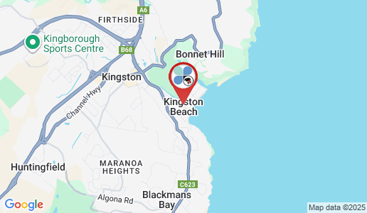 Kingston Beach google map