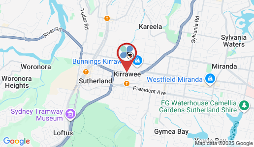 Kirrawee google map