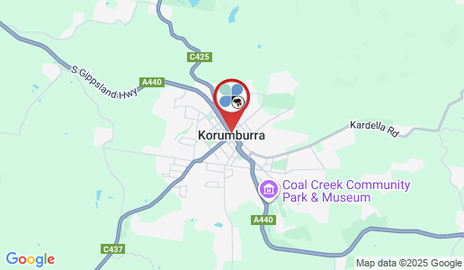 Korumburra google map