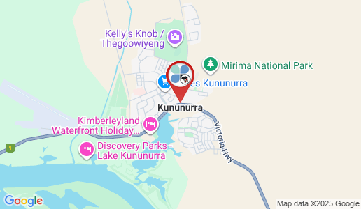 Kununurra google map