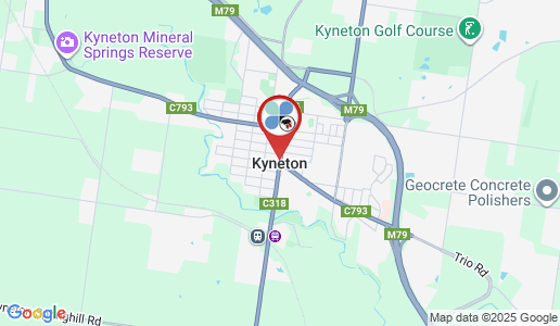 Kyneton google map