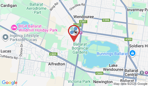 Lake Gardens google map