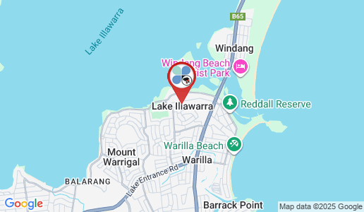 Lake Illawarra google map