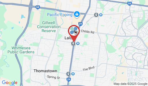 Lalor google map