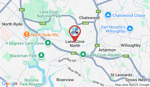 Lane Cove North google map