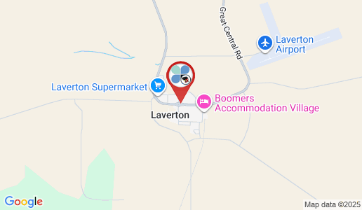 Laverton google map