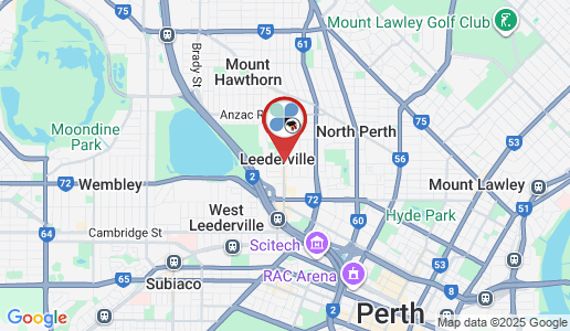 Leederville google map