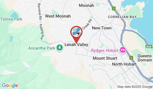 Lenah Valley google map