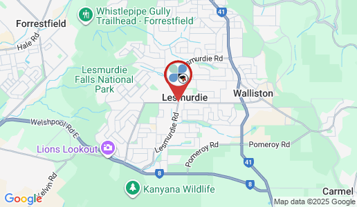 Lesmurdie google map