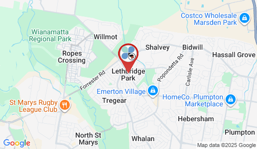 Lethbridge Park google map