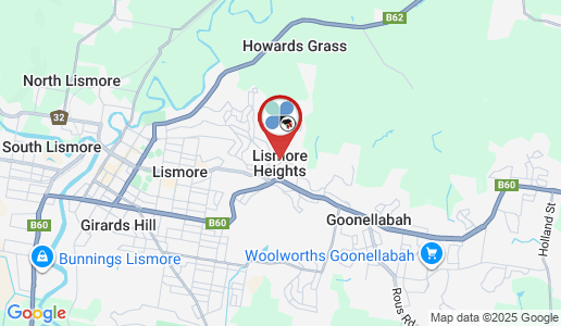 Lismore Heights google map