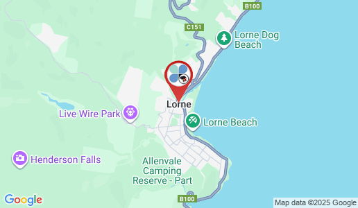 Lorne google map