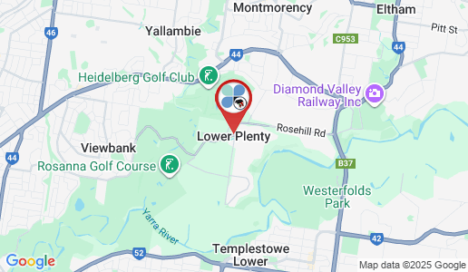 Lower Plenty google map