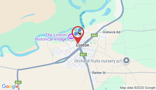 Loxton google map