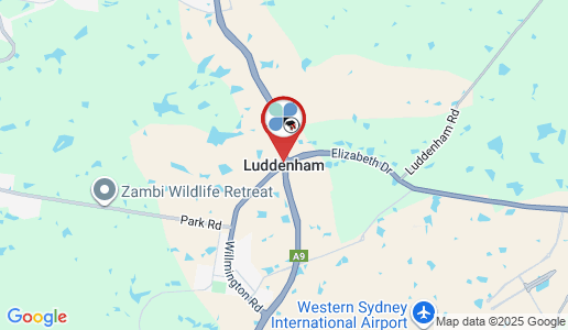 Luddenham google map