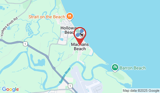 Machans Beach google map