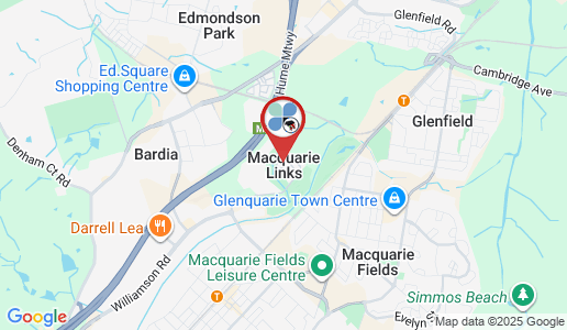 Macquarie Links google map