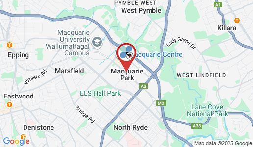 Macquarie Park google map