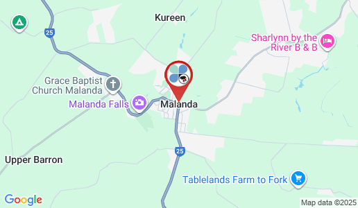 Malanda google map
