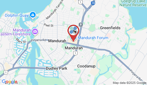 Mandurah google map