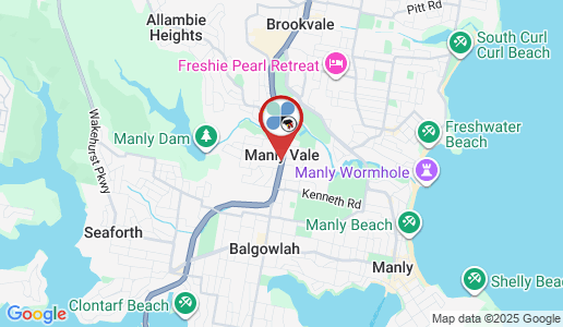 Manly Vale google map