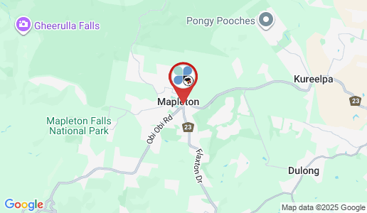 Mapleton google map
